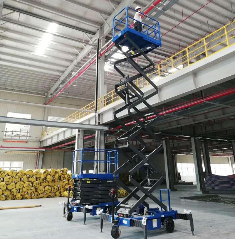 扬州助力行走剪叉式高空作业平台